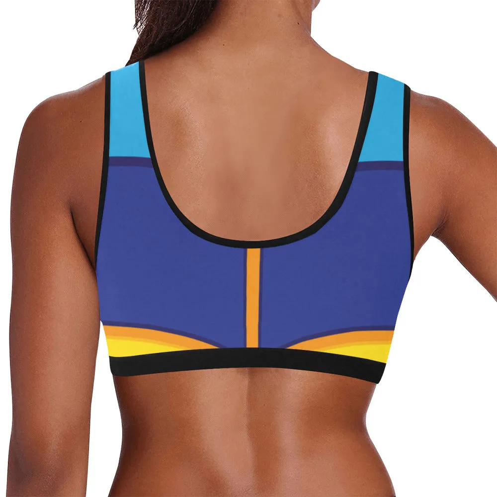 Snow White Women's Sports Bra