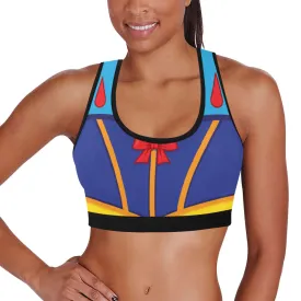 Snow White Women's Sports Bra