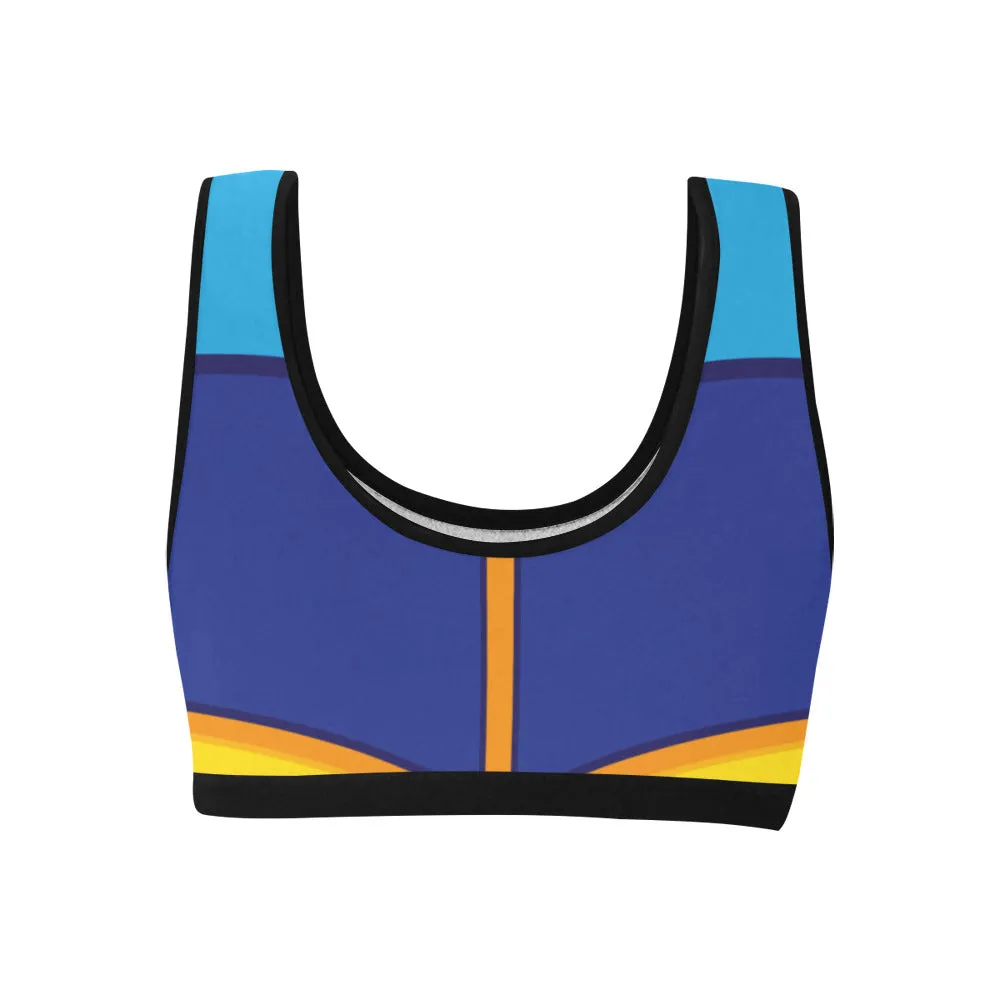 Snow White Women's Sports Bra