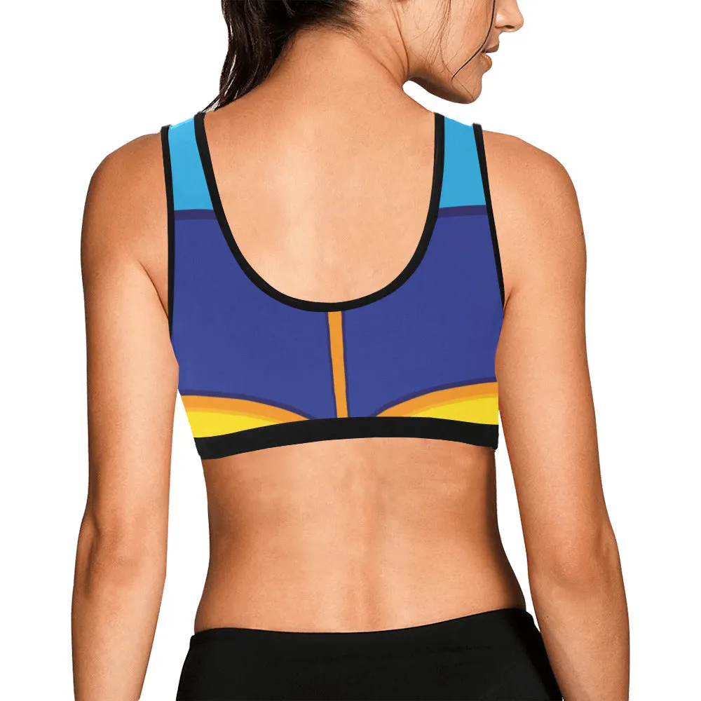 Snow White Women's Sports Bra