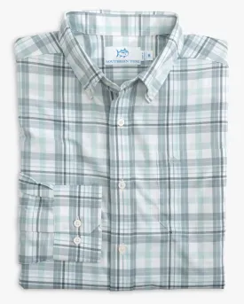 Southern Tide Men's Durwood LS Intercoastal Sport Shirt / Summer Aqua