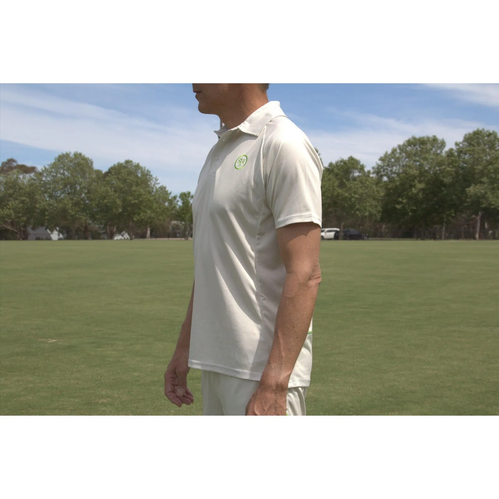 SW23 Short Sleeve Elite Polo - Creams