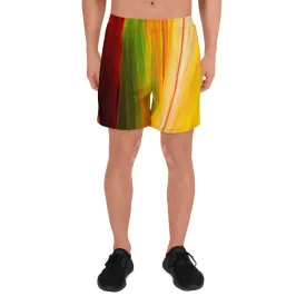 Ti Leaf 1 - Men's Athletic Long Shorts