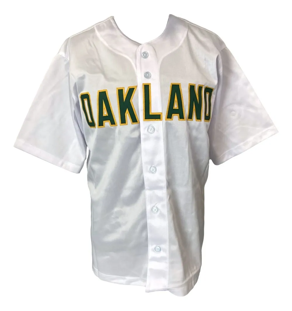 Vida Blue Oakland Signed White Baseball Jersey Sports Integrity