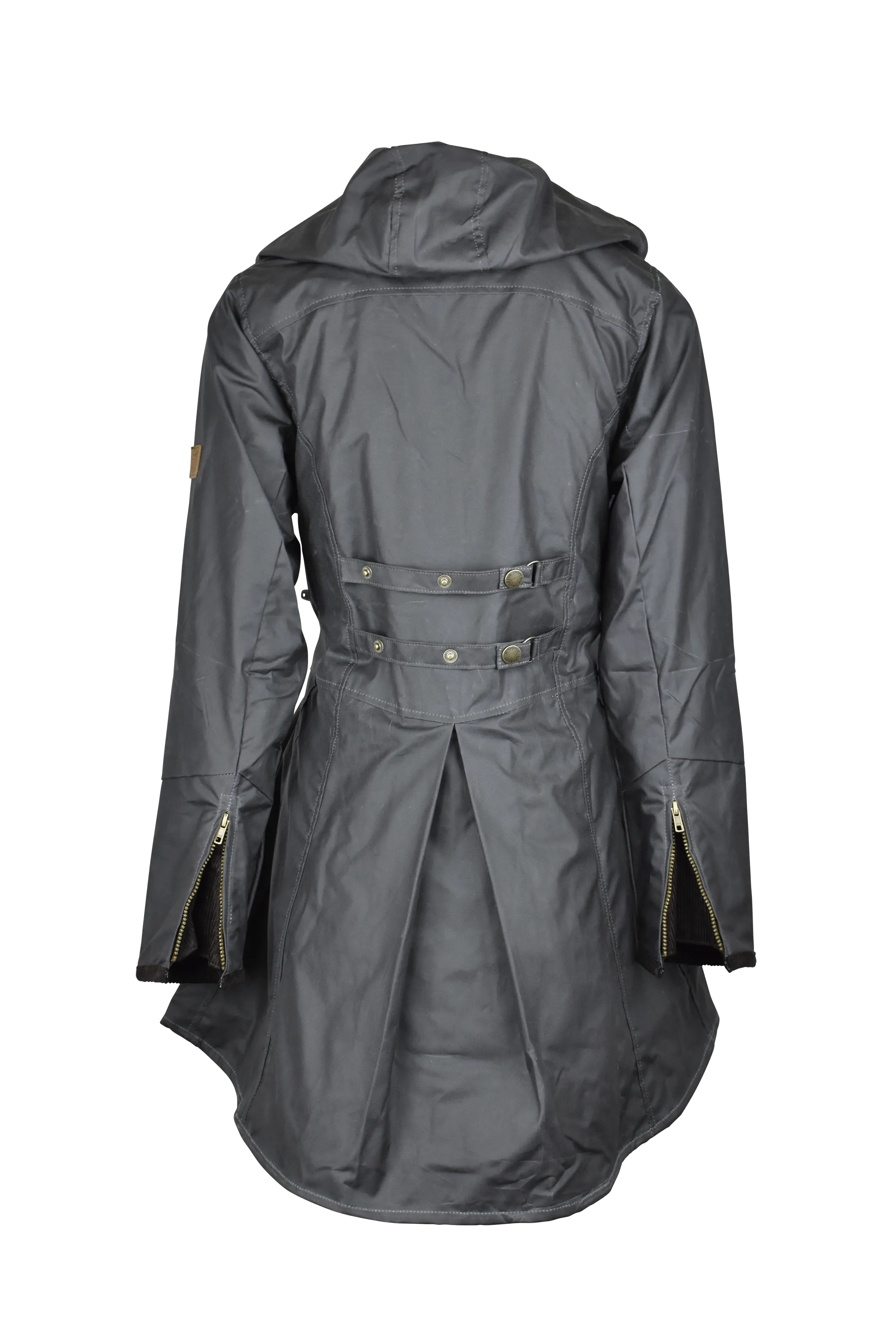 W02 - Women's Olivia Waxed Jacket - GREY