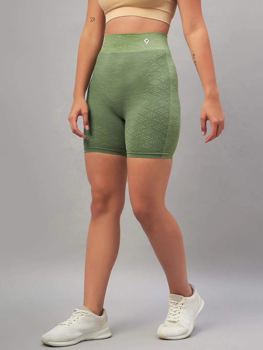 Women Cycling Sports Short - Green