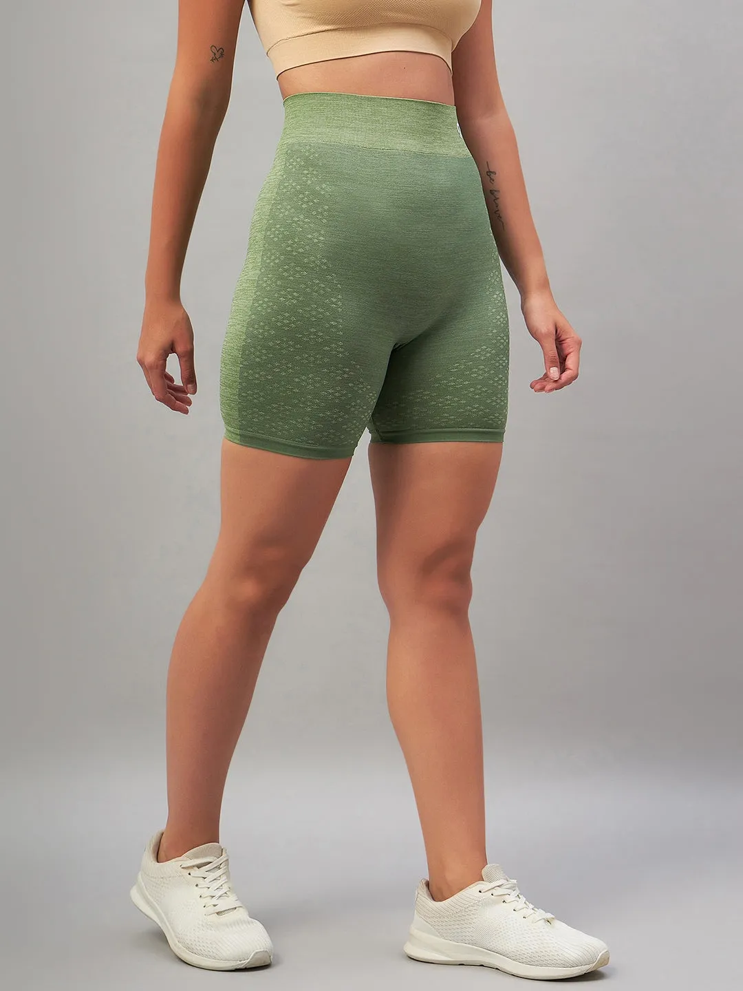 Women Cycling Sports Short - Green