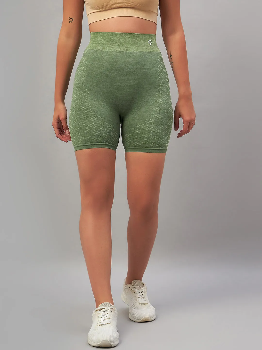 Women Cycling Sports Short - Green