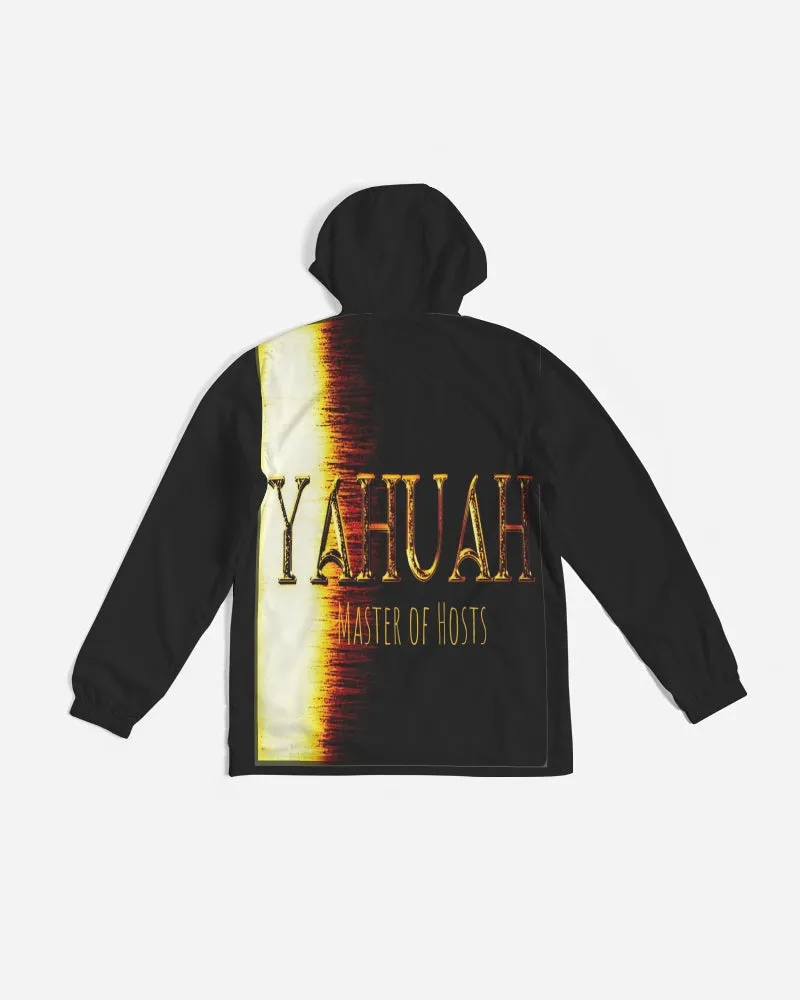 Yahuah-Master of Hosts 01-03 Men's Designer Windbreaker