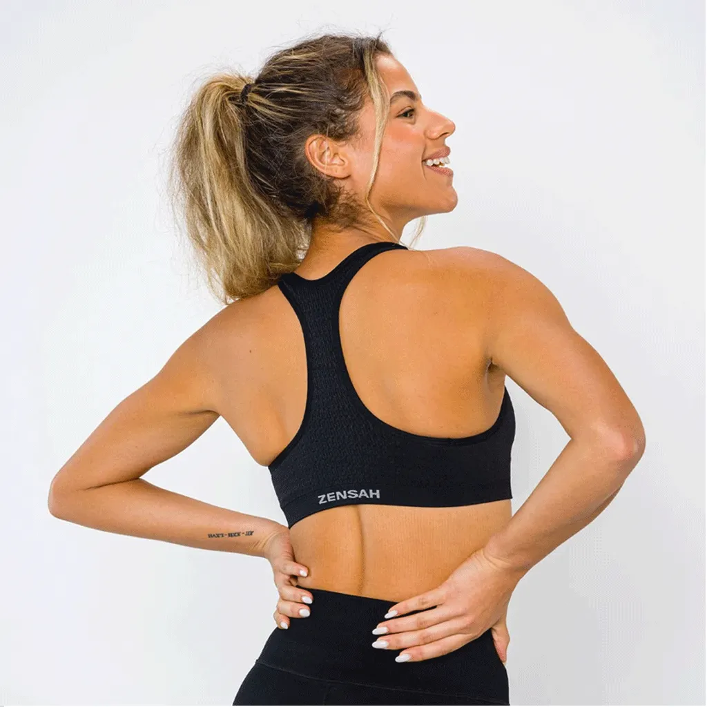 Zensah Seamless Running Sports Bra