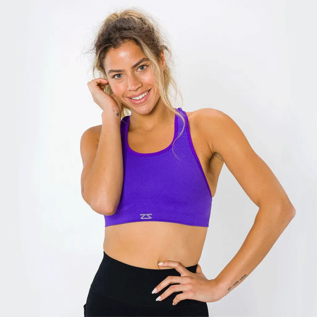 Zensah Seamless Running Sports Bra