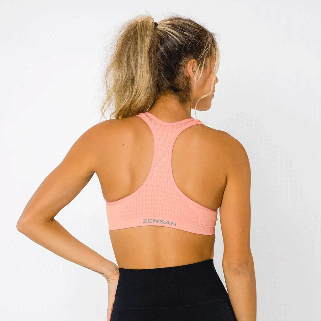 Zensah Seamless Running Sports Bra